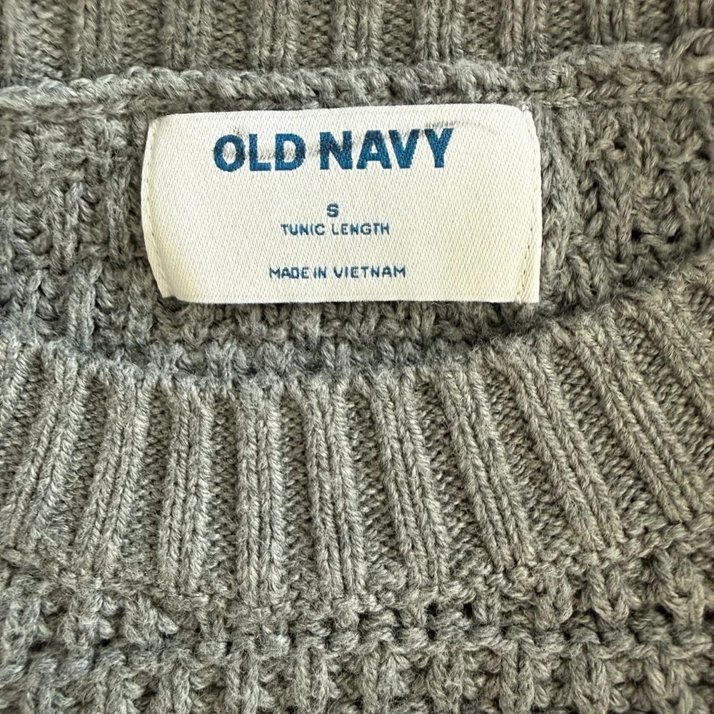 Old Navy Gray Long Sleeve Textured Sweater NWOT Size S